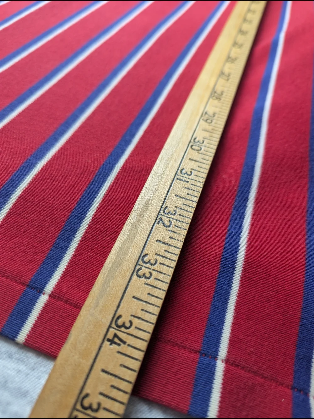 Vintage Polo by Ralph Lauren Red Polo with Blue & White Stripes
